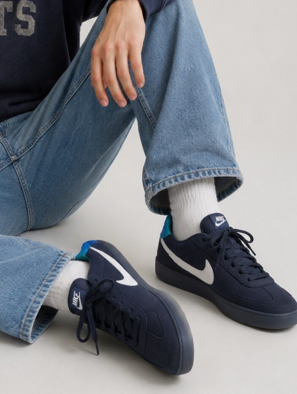 Nike Bruin React Dark Obsidian Blue Sneakers